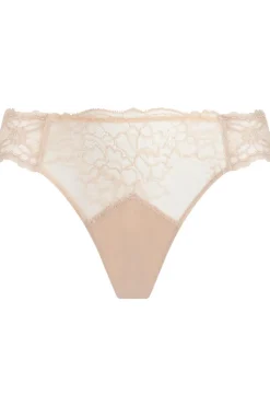Sexy Lingerie | Luxury French Lingerie>Lise Charmel Sublime En Dentelle Thong in Nude
