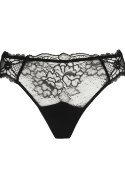 Sexy Lingerie | Luxury French Lingerie>Lise Charmel Sublime En Dentelle Thong in Black