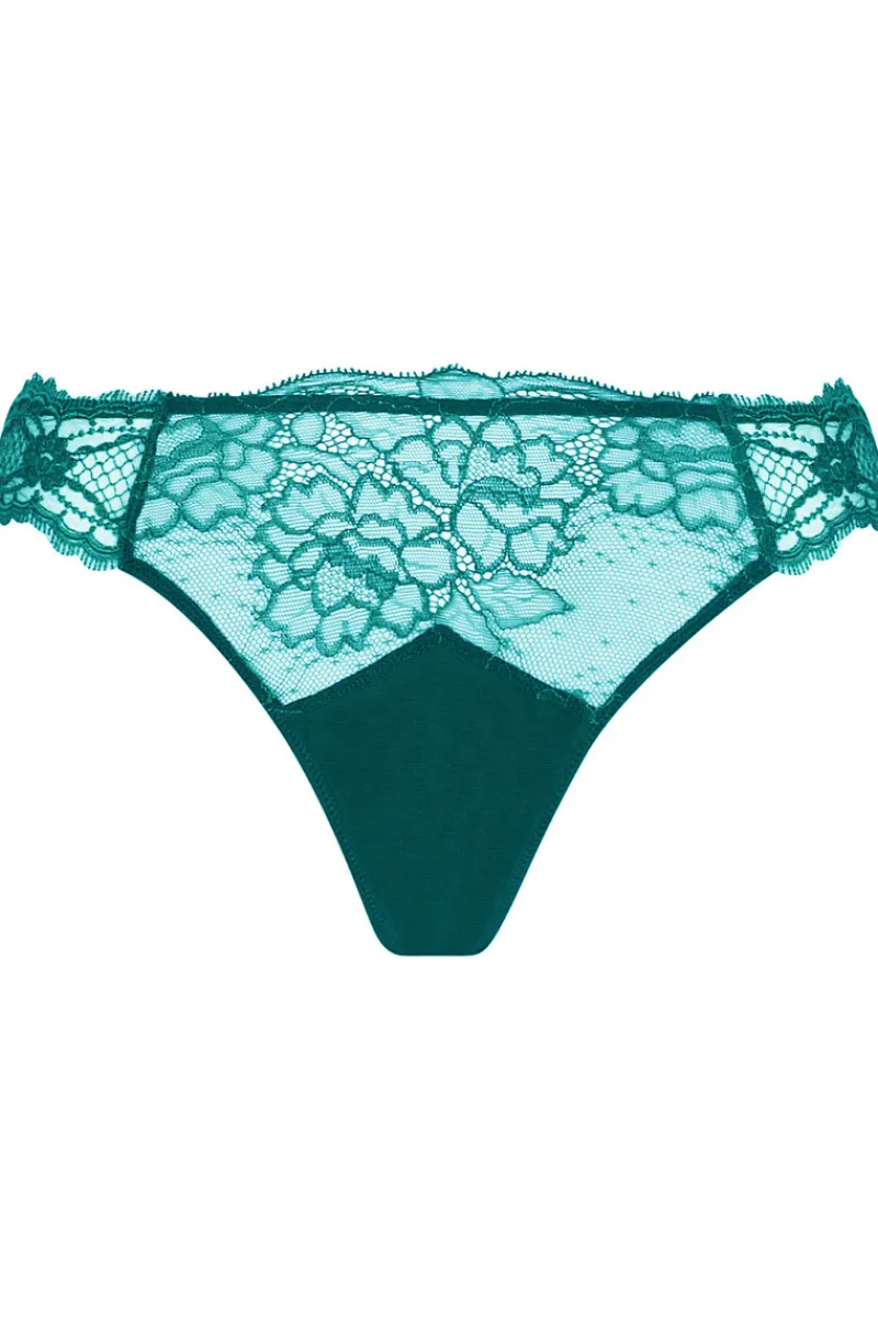 Mother's Day | Sexy Lingerie>Lise Charmel Sublime En Dentelle Thong in Green