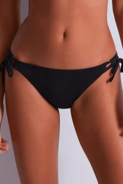 Sexy Lingerie | Luxury French Lingerie>Aubade Summer Glow Mini-Coeur Bikini Bottom BlackSand