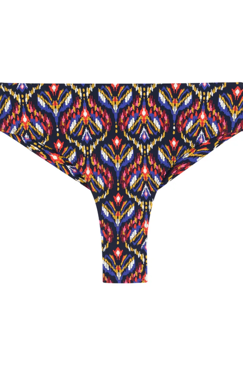 Sexy Lingerie | Luxury French Lingerie>Aubade Sunkissed Allure High Waist Bikini Bottom Ikat