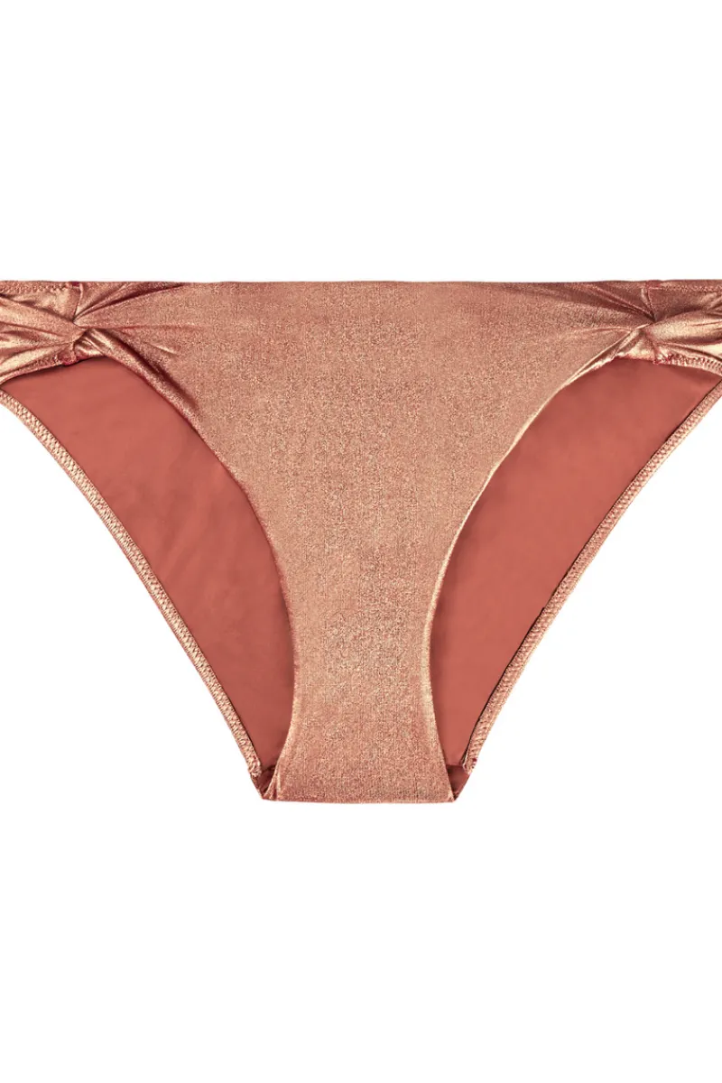 Sexy Lingerie | Luxury French Lingerie>Aubade Sunlight Glow Brazilian Bikini Bottom Cuivre