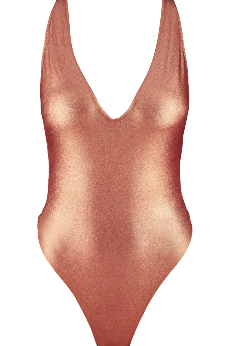 Swimsuits | Sexy Lingerie>Aubade Sunlight Glow Swimsuit Cuivre