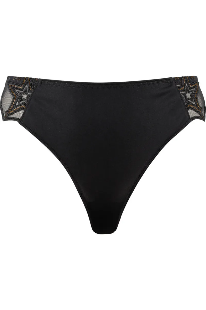 £30 And Under | Luxury French Lingerie>Louisa Bracq Superstar Tanga Black