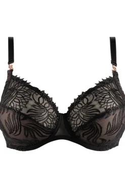 Luxury French Lingerie>Louisa Bracq Swan 3 Part Full Cup Bra Black