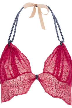 Red Lingerie | Sexy Lingerie>Bracli Sydney Dark Pearl Bra Red