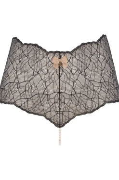 Sexy Lingerie | High Waist Thongs And Knickers>Bracli Sydney Pearl Panty Black