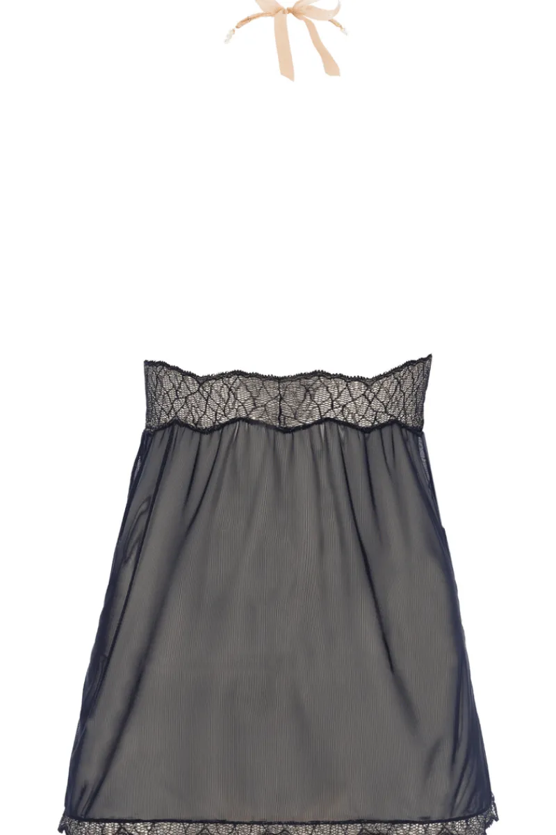 Nighties, Babydolls & Chemises | Sexy Lingerie>Bracli Sydney Pearl Slip Dress Black SydneyBlack