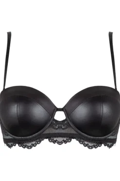 £30 And Under | Balconette Bras & Demi Bras>Jolidon The Lover Multiway Balconette Bra, Size UK 32C Black