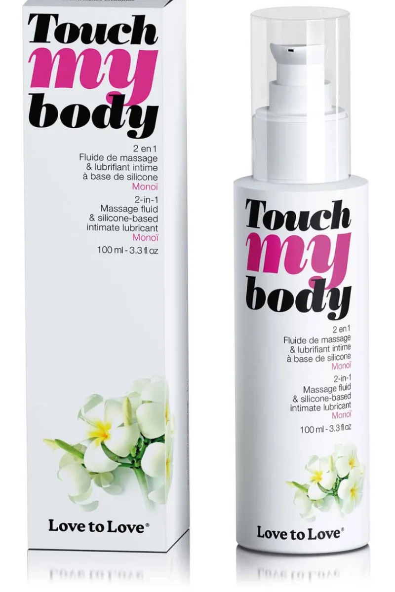 Pleasure>Love to Love Touch My Body Massage & Lubricant Monoi 100ml