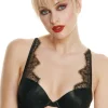 Push Up Bras | Underwired Bras>Prelude Tresor Push Up Bra With Swarovski Crystals (A-C sizing) Black