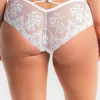 Sheer Lingerie | Luxury French Lingerie>Louisa Bracq Victoria Shorty White