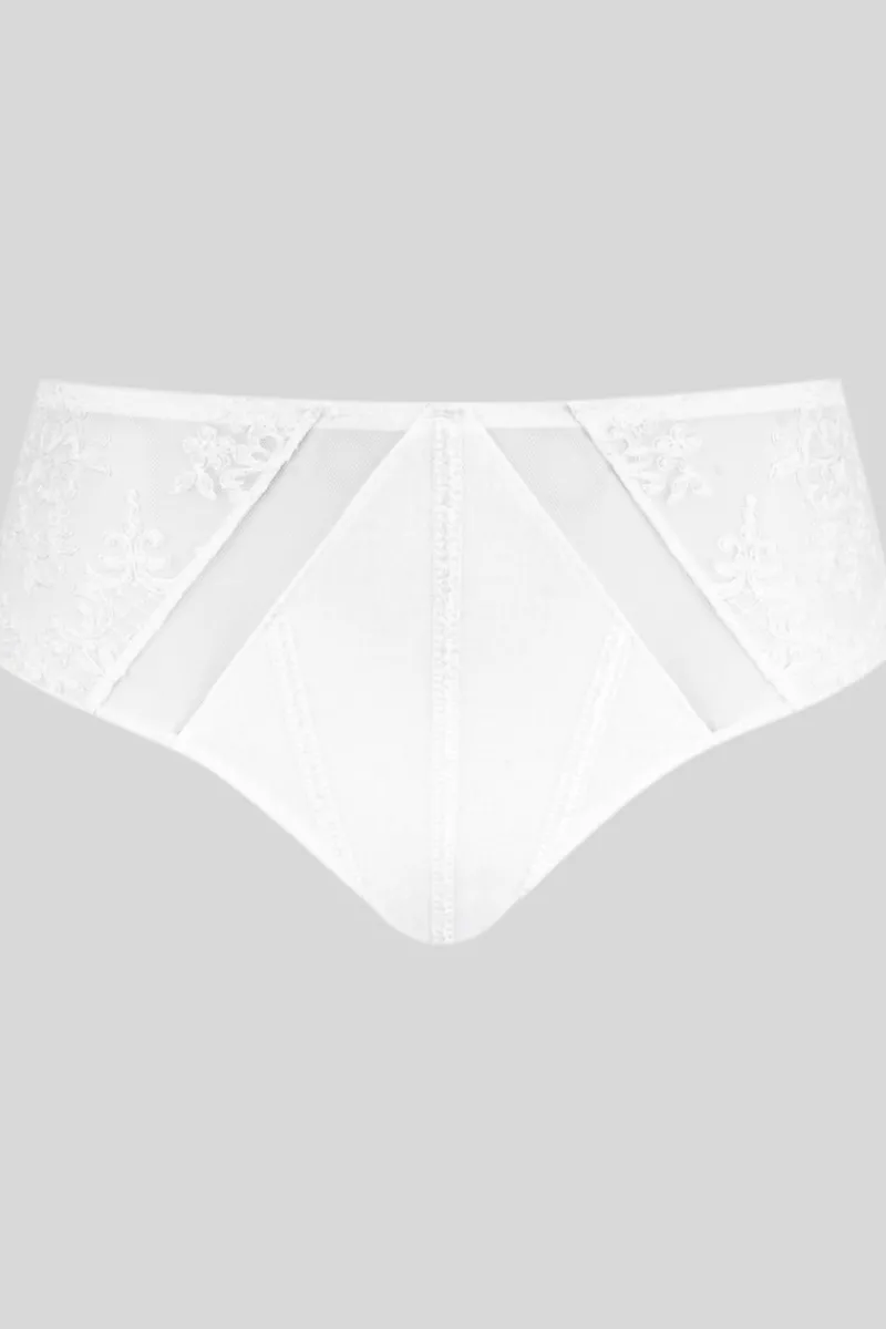 Sheer Lingerie | Luxury French Lingerie>Louisa Bracq Victoria Shorty White