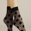 £30 And Under | Sheer Lingerie>FiORE Virginia Socks 20 Denier in Black