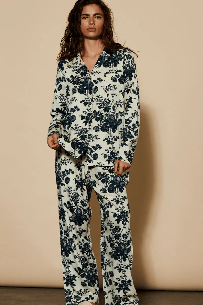 Pyjama Pants & Shorts | Ready To Wear>Underprotection Wilda Pyjama Pants Black