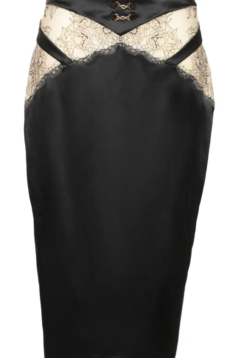 Ready To Wear | Skirts>Prelude You Want It Darker Skirt Black