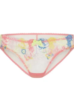 Sheer Lingerie | Briefs>Agent Provocateur Zuri Brief Multi/Sand